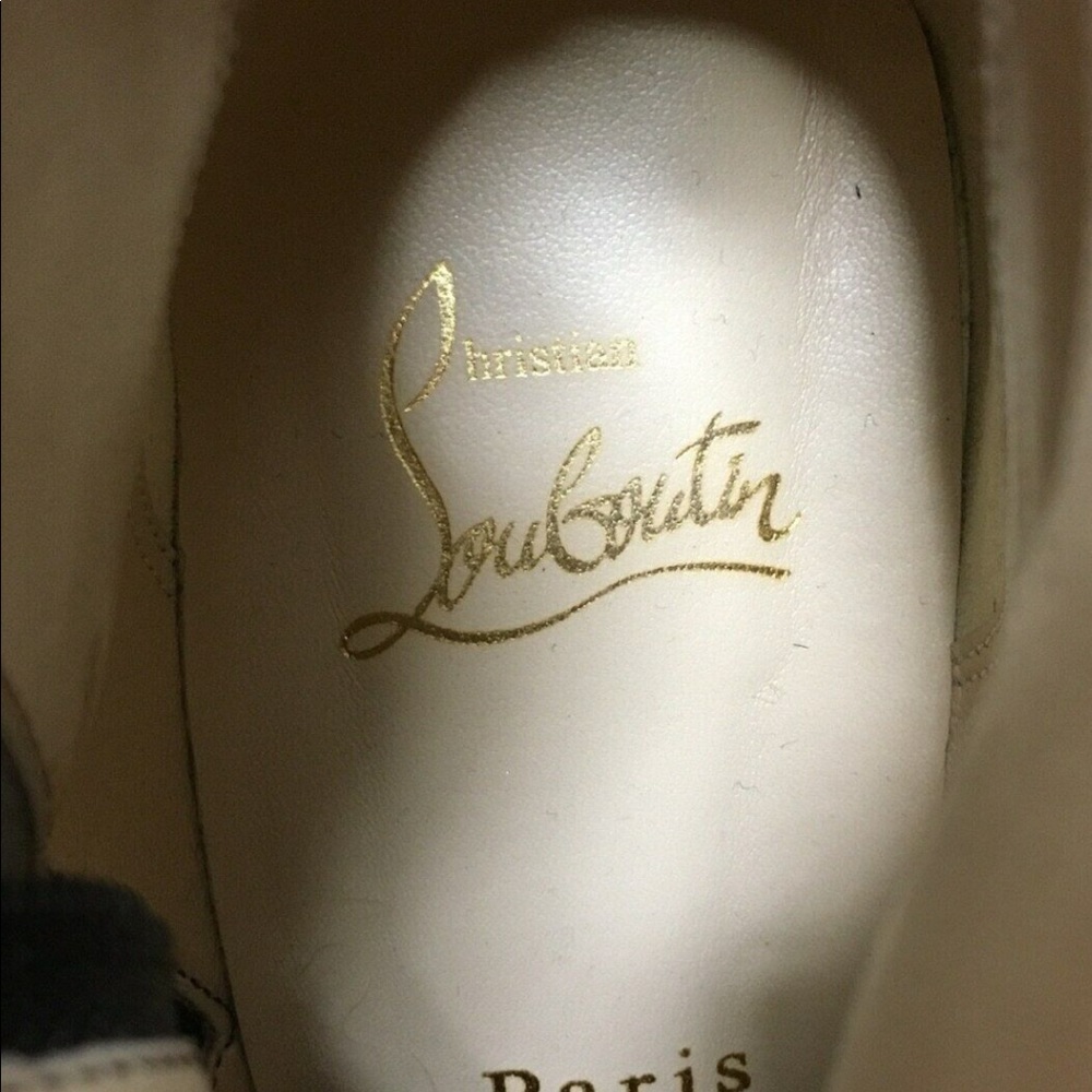 🆕 Christian Louboutin " Castarika" Collection Leopard print Boots - Picture 9 of 11